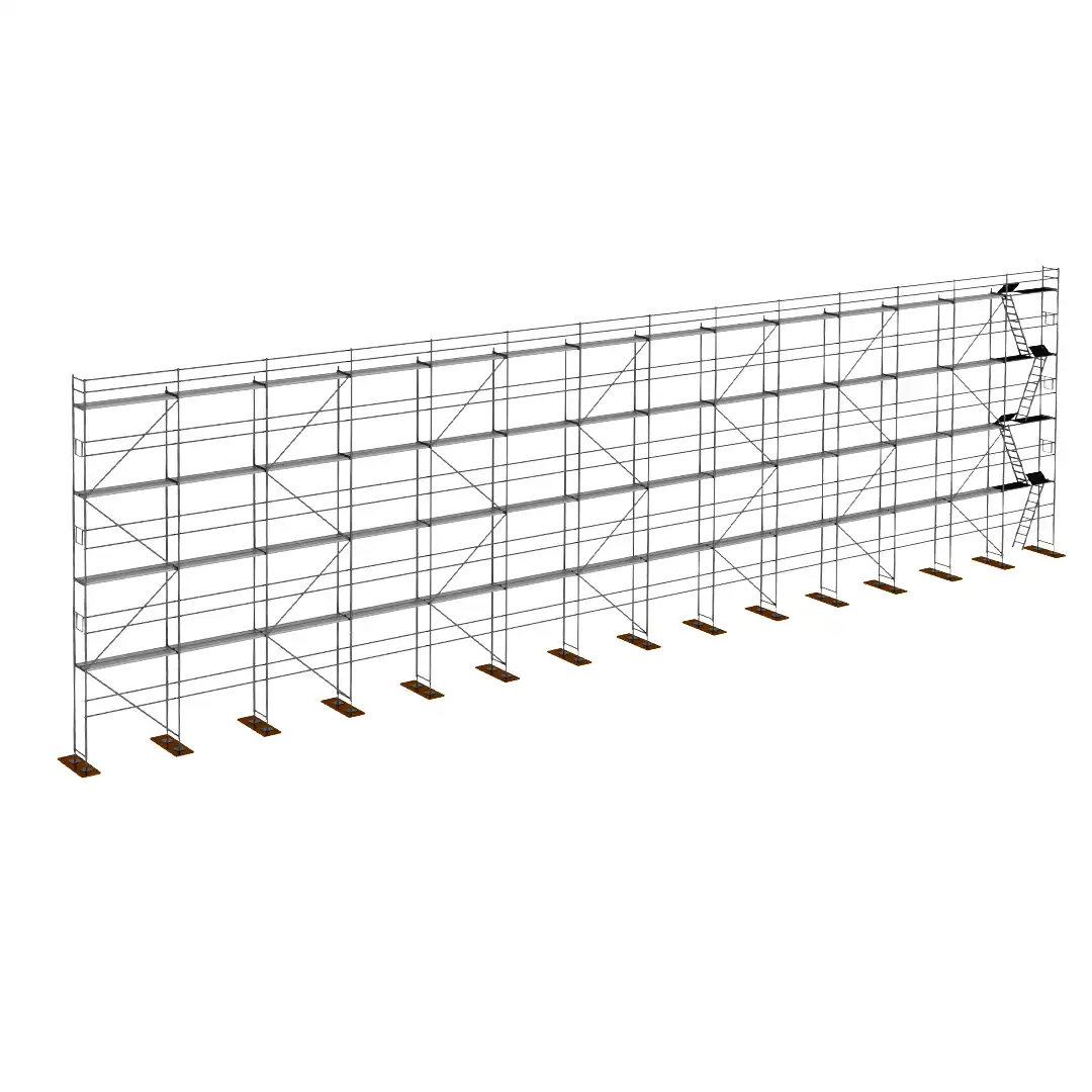 Rusztowanie stal Plettac P70  420m2