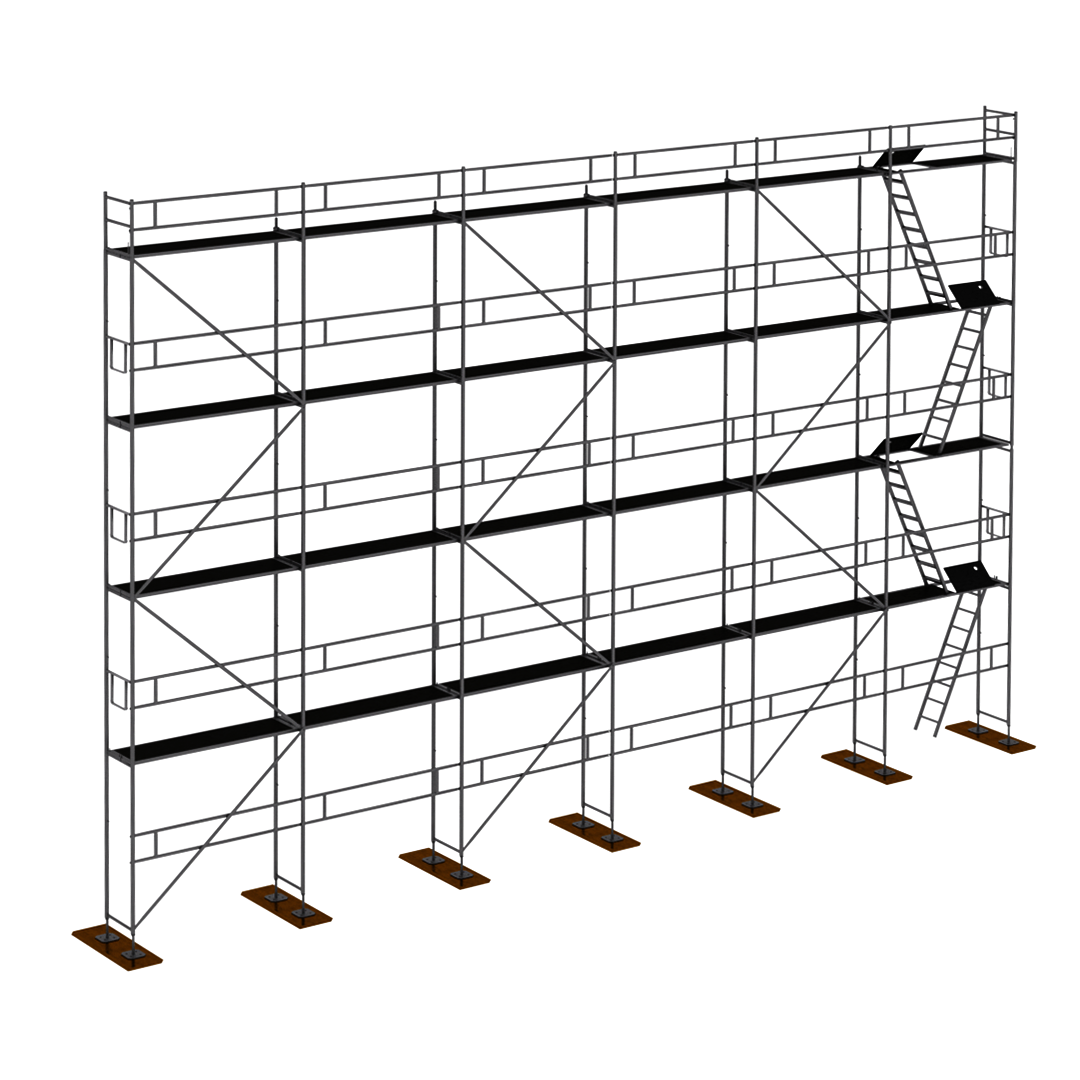 Rusztowanie aluminiowe Plettac P70  180m2