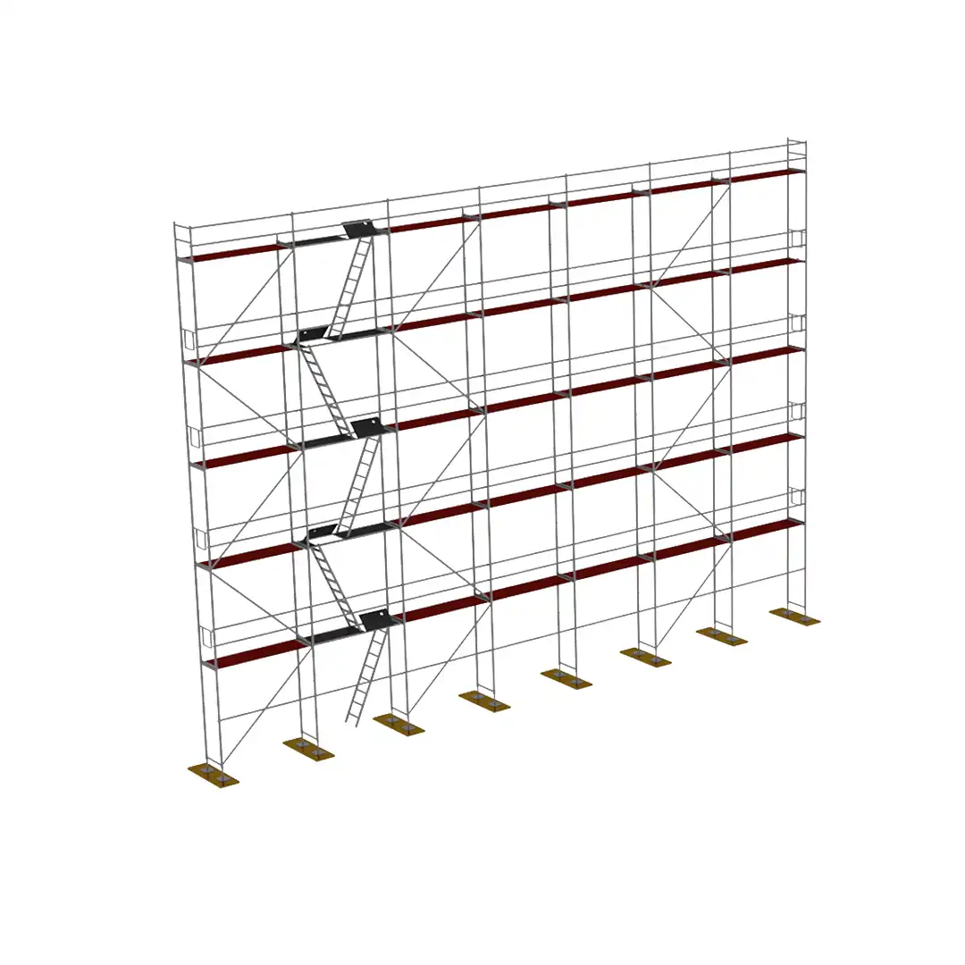 Rusztowanie drewno Plettac P70 260m2